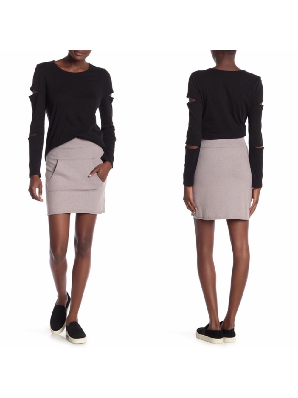 n:PHILANTHROPY Tropicana Mini Skirt | Silk Cotton Blend | Size S
